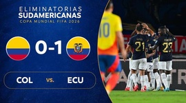 Qualificação Mundial América do Sul: Colômbia 0 - 1 Equador (2026)