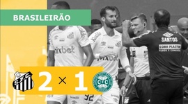 Brasileirão: Santos 2 - 1 Coritiba (2022)