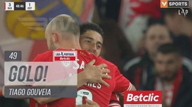 Liga Portugal Betclic: Benfica vs Estoril, Golo 3-1 Tiago Gouveia (2023-2024)