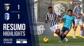 Liga Portugal 2 Meu Super: Portimonense 1 - 1 Vizela (2024-2025)