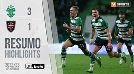Liga Portugal Bwin: Sporting 3 - 1 Casa Pia (2022-2023)