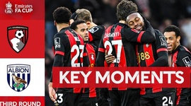FA Cup: AFC Bournemouth 5 - 1 WBA (2024-2025)