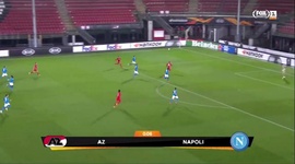 Liga Europa: AZ 1 - 1 Napoli (2020-2021)