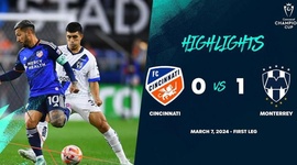 CONCACAF Champions Cup: FC Cincinnati 0 - 1 Monterrey (2024)