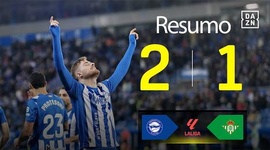 La Liga: Alavés 2 - 1 Bétis (2025-2026)