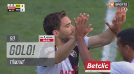 Liga Portugal Betclic: Arouca vs Farense, Golo 2-2 Tómané (2024-2025)