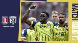 Championship: Stoke City 1 - 2 WBA (2024-2025)