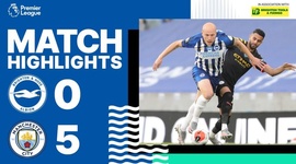 Premier League: Brighton 0 - 5 Man City (2019-2020)