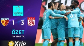 Super Ligi: Kayserispor 1 - 3 Sivasspor (2023-2024)