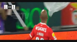 Liga Portugal Bwin: Benfica (1-0) Casa Pia, Golo João Mário, 35m (2022-2023)