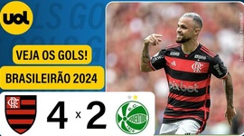 Brasileirão: Flamengo 4 - 2 Juventude (2024)
