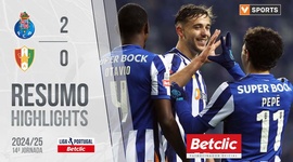 Liga Portugal Betclic: FC Porto 2 - 0 CF Estrela Amadora (2024-2025)