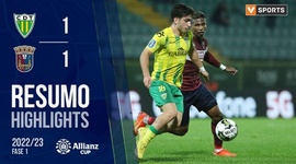 Allianz Cup: Tondela 1 - 1 Torreense (2022-2023)