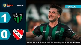 Liga Profesional: San Martín 1 - 0 Independiente (2025)