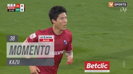 Liga Portugal Betclic: Gil Vicente vs Sporting, Jogada Kazu, 38' (2024-2025)