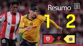 La Liga: Athletic Bilbao 1 - 2 Villarreal (2025-2026)