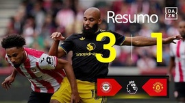 Premier League: Brentford 3 - 1 Man Utd (2025-2026)
