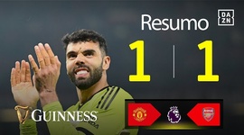 Premier League: Man Utd 1 - 1 Arsenal (2024-2025)