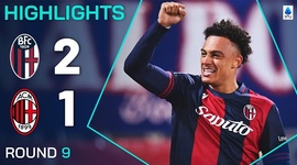 Serie A: Bologna 2 - 1 Milan (2024-2025)