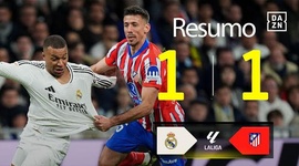 La Liga: Real Madrid 1 - 1 Atlético Madrid (2024-2025)