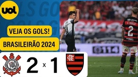 Brasileirão: Corinthians 2 - 1 Flamengo (2024)
