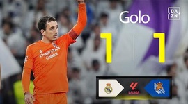 La Liga: Real Madrid vs Real Sociedad, Golo 1-1 Oyarzabal (2025-2026)