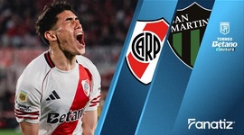 Liga Profesional: River Plate 2 - 0 San Martín (2025)