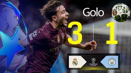 Liga Campeões: Real Madrid vs Man City, Golo 3-1 Nico (2024-2025)