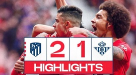 La Liga: Atlético Madrid 2 - 1 Bétis (2023-2024)