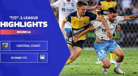 A-League: Coast Mariners 1 - 3 Sydney FC (2023-2024)