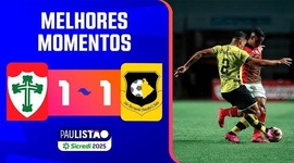 Campeonato Paulista: Portuguesa 1 - 1 São Bernardo (2025)