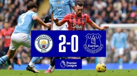 Premier League: Man City 2 - 0 Everton (2023-2024)