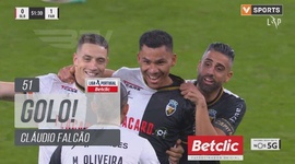 Liga Portugal Betclic: Benfica vs Farense, Golo 0-1 Cláudio Falcão (2023-2024)