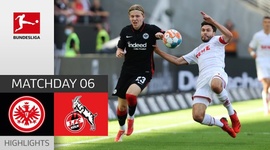 Bundesliga: Frankfurt 1 - 1 FC Koln (2021-2022)