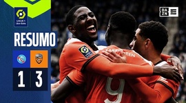 Ligue 1: Strasbourg 1 - 3 Lorient (2023-2024)