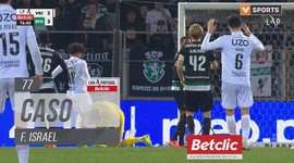 Liga Portugal Betclic: V. Guimarães vs Sporting, Caso F. Israel, 77' (2024-2025)