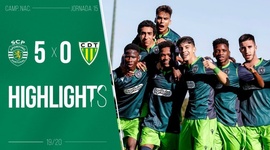 Juniores A S19 I Divisão: Sporting 5 - 0 Tondela (2019-2020)