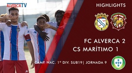 Juniores A S19 I Divisão: Alverca 2 - 1 Marítimo (2022-2023)
