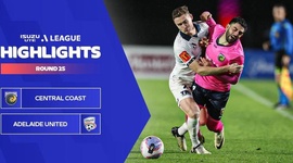 A-League: Coast Mariners 2 - 0 Adelaide United (2023-2024)