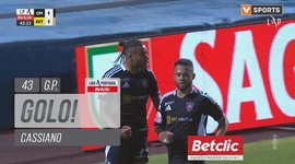 Liga Portugal Betclic: Casa Pia vs Estoril, Golo 1-1 Cassiano (g.p.) (2024-2025)
