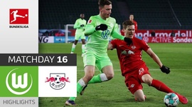 Bundesliga: VfL Wolfsburg 2 - 2 RB Leipzig (2020-2021)