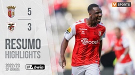 Liga Portugal Bwin: Sp. Braga 5 - 3 Santa Clara (2022-2023)