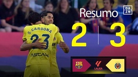 La Liga: Barcelona 2 - 3 Villarreal (2024-2025)