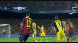 Liga Campeões: Barcelona 1 - 1 Atlético Madrid (2013-2014)