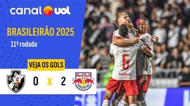 Brasileirão: Vasco 0 - 2 RB Bragantino (2025)