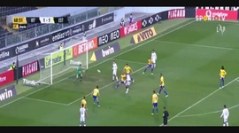 Liga Portugal Bwin: V. Guimarães (2-1) Estoril, Golo Oscar Estupiñán, 69m (2021-2022)