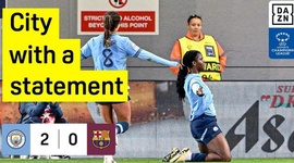 Liga Campeões Feminina: Man City FM 2 - 0 Barcelona FM (2024-2025)