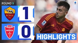 Serie A: Roma 1 - 0 Monza (2023-2024)