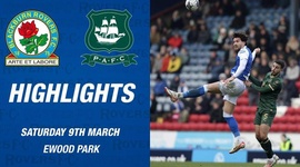 Championship: Blackburn 1 - 1 Plymouth Argyle (2023-2024)