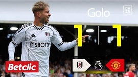 Premier League: Fulham vs Man Utd, Golo 1-1 Smith Rowe (2025-2026)